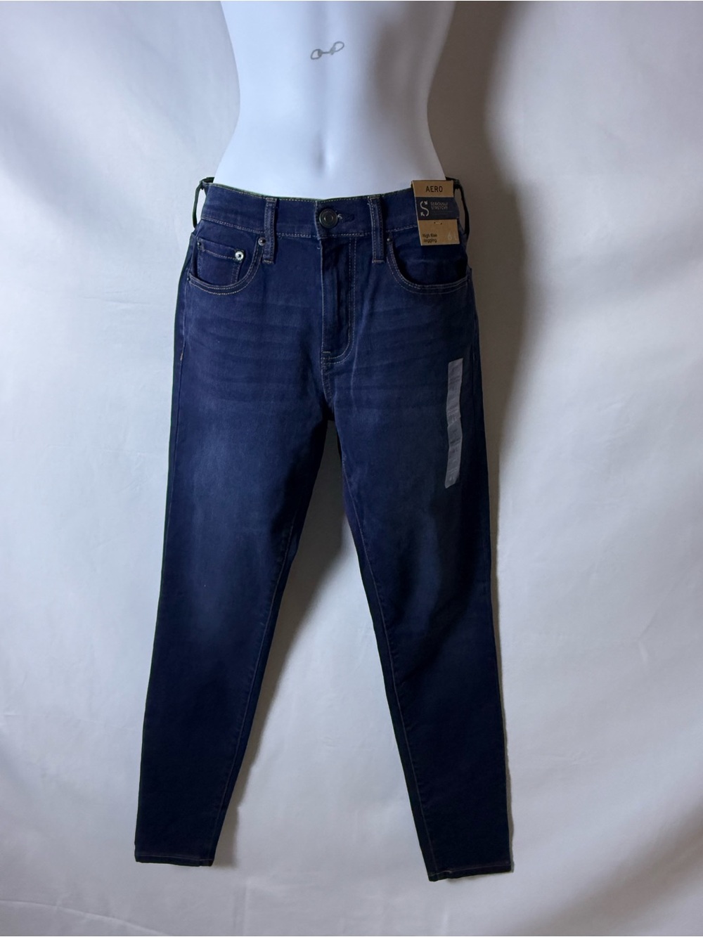 Aero Slim Skinny Jeans in Dark Blue